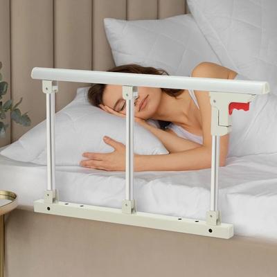 Foldable Bed Safety Rail Support Handle For Bedside Fall Prevention & Elderly Safety Foldable Bed Safety Rail Support Handle For Bedside Fall Prevention & Elderly Safety