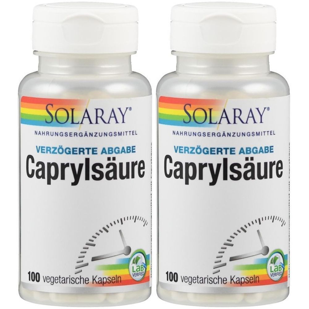Caprylsäure Solaray Kapseln 2x 2x100 St
