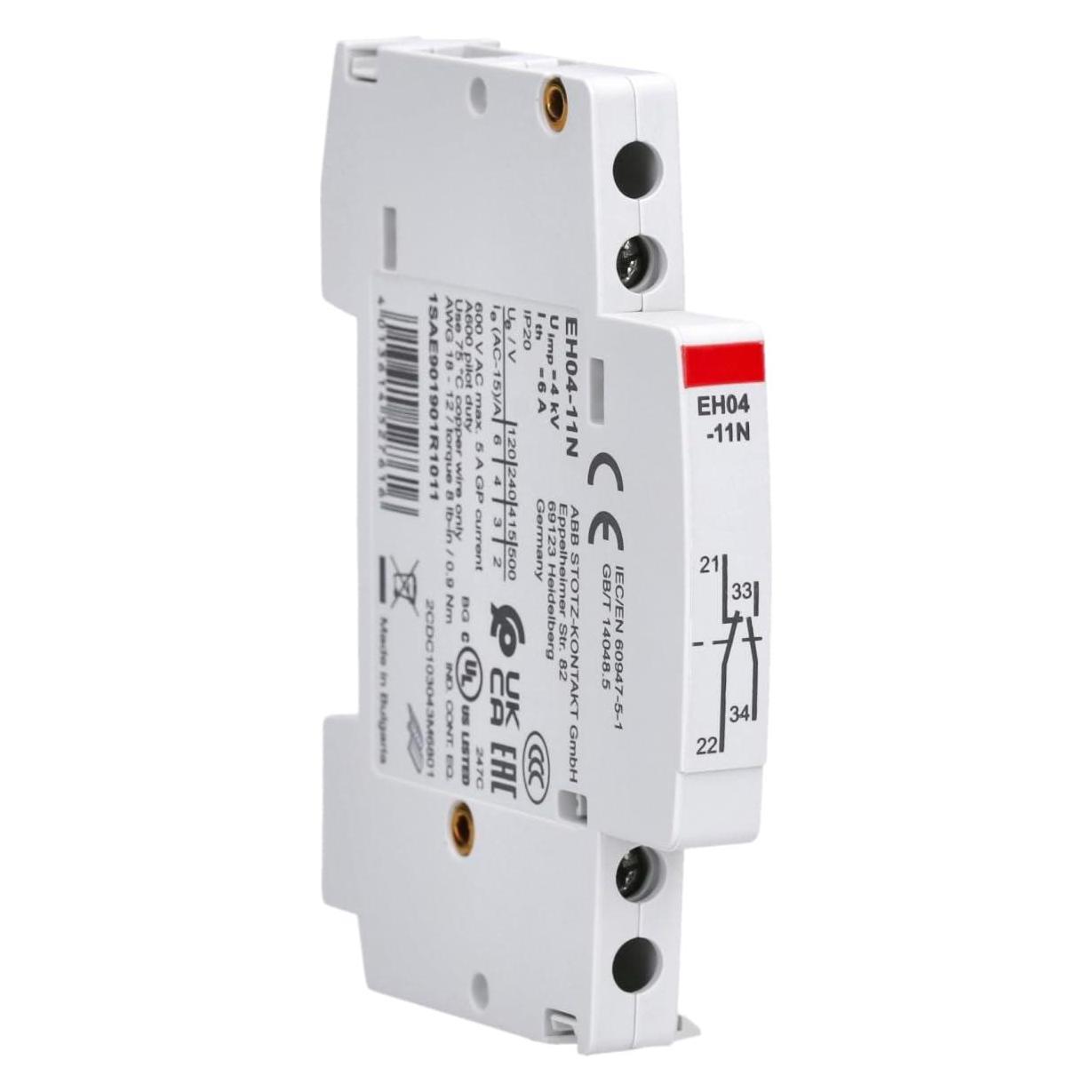 ABB EH04-11N Hilfskontaktblock 1S/1Ö (1SAE901901R1011)