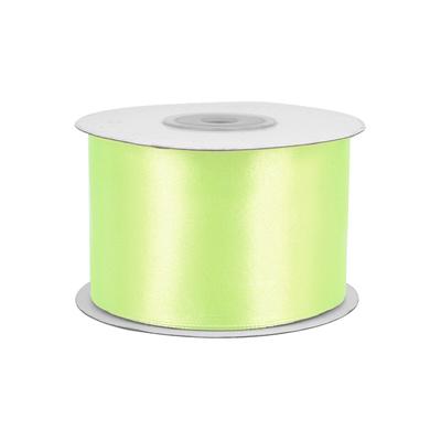 Creativery 50mm Satinband 25m Schleifenband Geschenkband Dekoband Stoffband Breit Hellgrün
