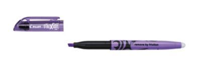 PILOT Textmarker FriXion Light Natural, Keilspitze, Strichstärke 3,8 mm, Schreibfarbe violett, radierbar, Recycling-Kunststoff, 1 Stück