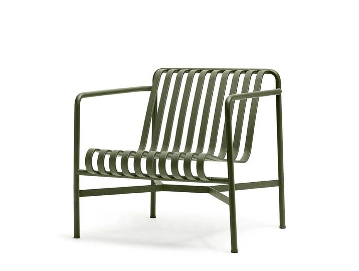 HAY - Palissade Lounge Chair Low, olive