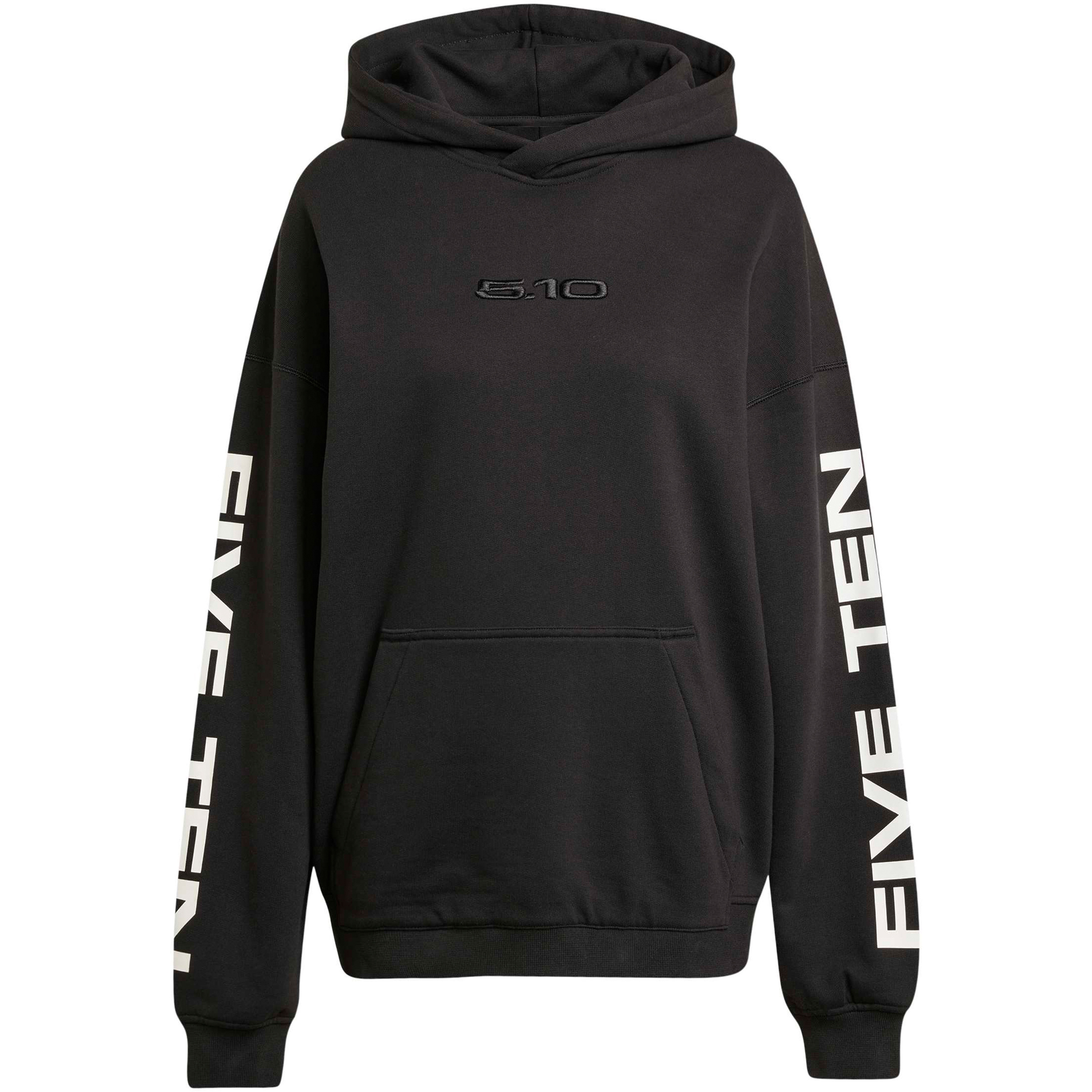 adidas Five Ten Logo Hoodies schwarz Größe XS Lifestyle Hautfreundlich