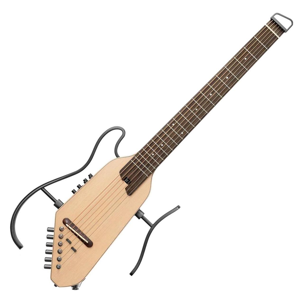 Donner Hush 1 Pro Guitar - Natural Spruce (E-Gitarre, Knochen, Mahagoni) (EC6866)