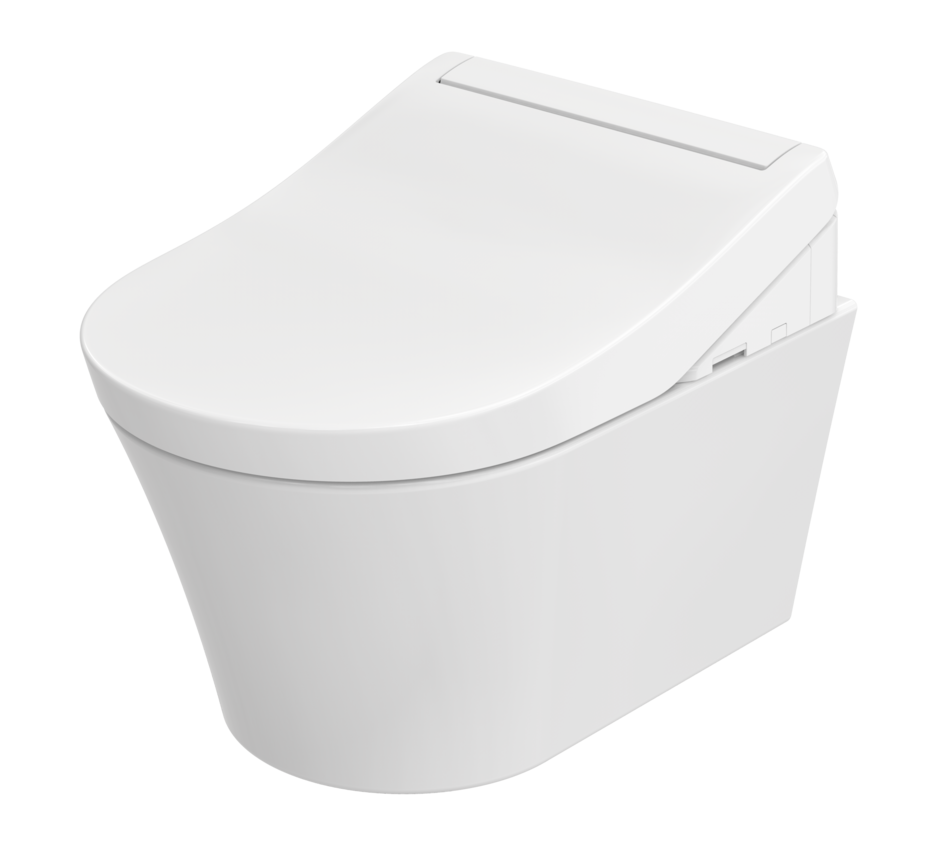 TOTO WASHLET® RG Dusch-WC weiss, mit verdeckten Anschlüssen und, TCF34270GEU TCF34270GEU