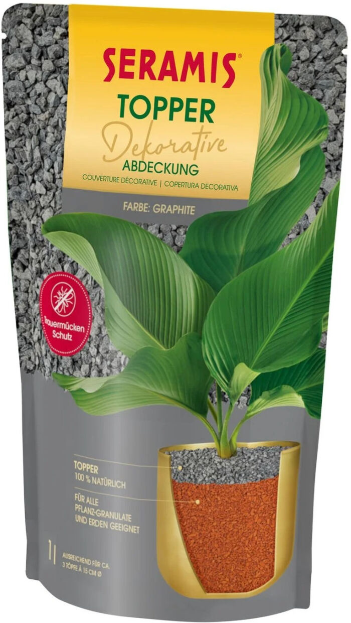 Seramis Pflanzgranulat Topper graphite 1 L