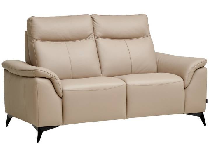 Belluti Sofa 2er ALAN, beige, Leder
