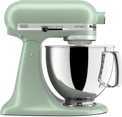 KitchenAid Artisan Series 5 Quart Tilt-Back Head Stand Mixer in Lavender Cream