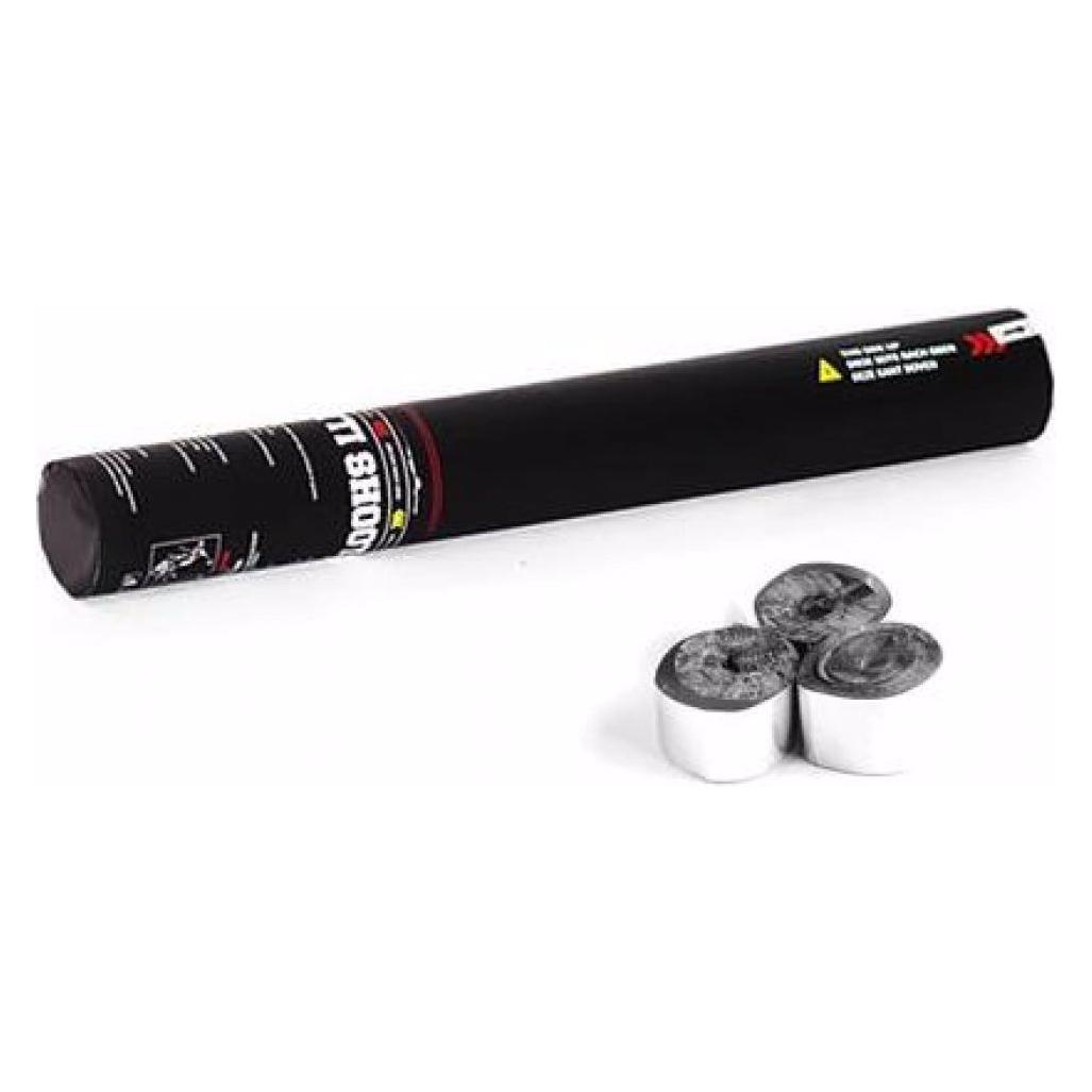 TCM Streamer-Shooter 50cm, silber (Show Konfettikanone) (51710078)