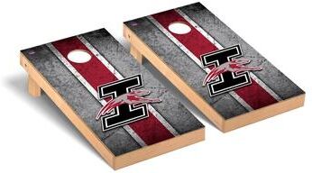 Skip's Garage University of Indianapolis Greyhounds Cornhole Board Set - Vintage Wooden
