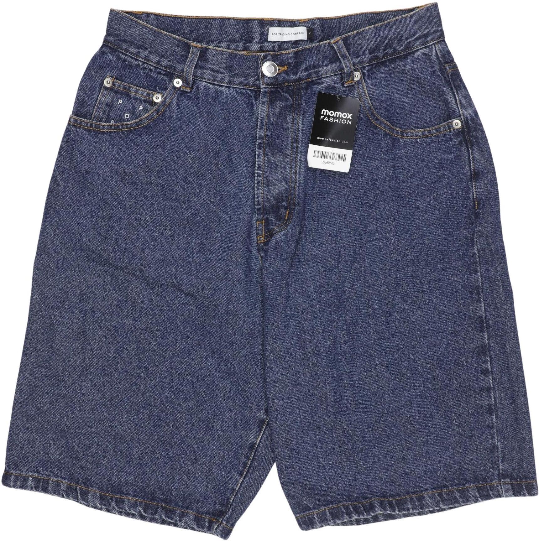 Pop trading Co. Herren Shorts, Blau, Gr. S, Baumwolle - Second Hand