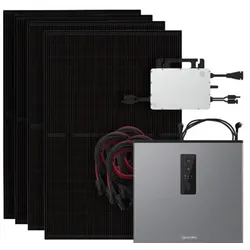 1800W Balkonkraftwerk mit Hoymiles 2.24 kWh MS-A2 Speicher HMS-1600-4T - 0% MwST. (Angebot gemäß §12 USt Gesetz.)