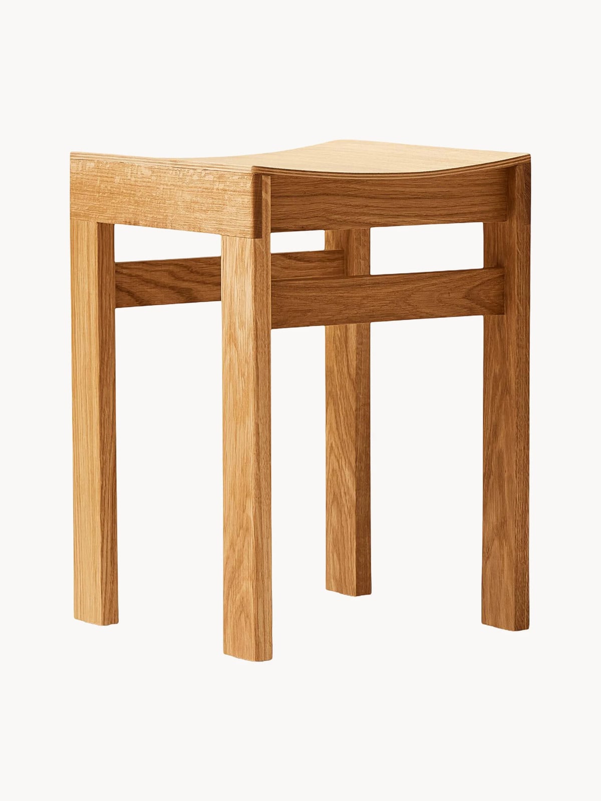 Form & Refine Eikenhouten kruk Sonder