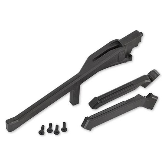 Traxxas chassis braces hinten + für dämpferbrücke hinten + schrauben (TRX9521)