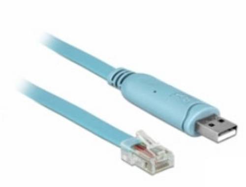 Delock USB 2.0 Adapter [1x USB 2.0 Stecker A - 1x RJ45-Stecker] 63289 3m