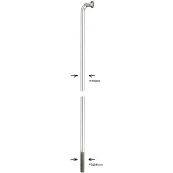 ALPINA SPEICHEN ZINK 2,34X294MM