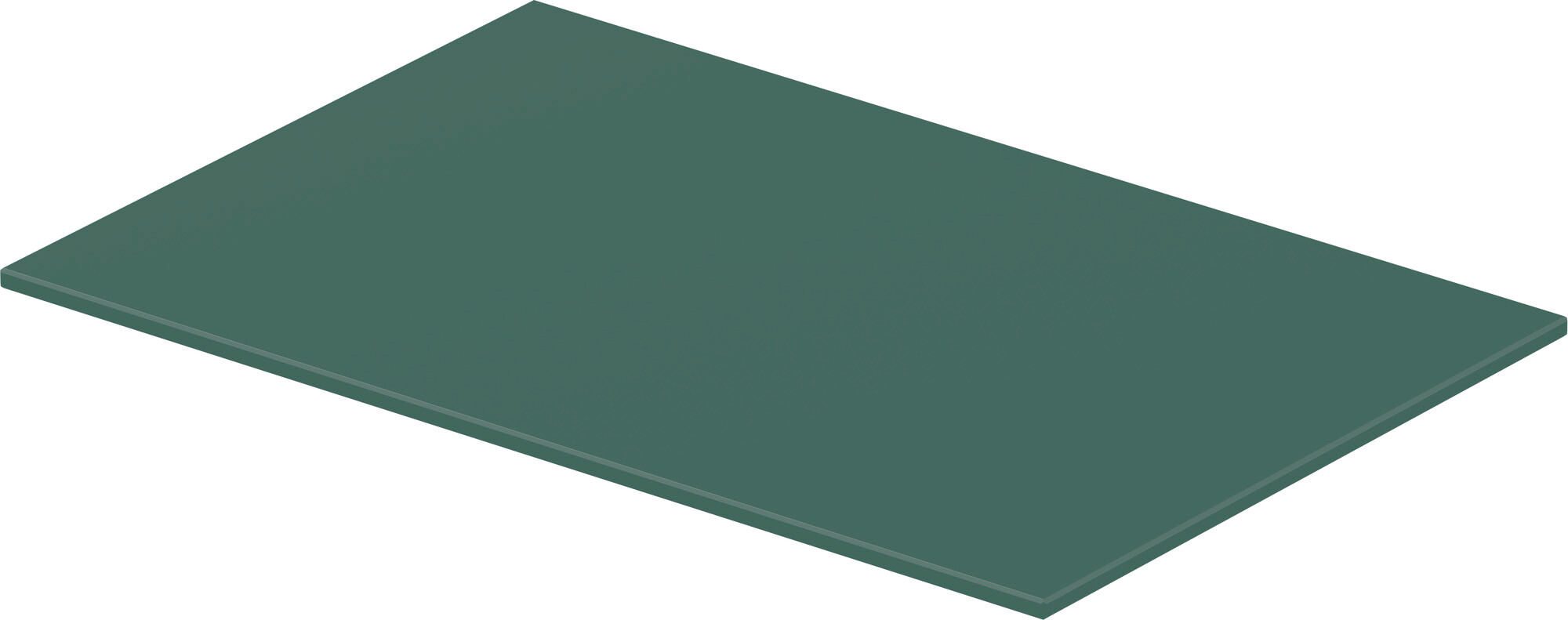 Duravit DuraSquare insert en verre 0099718500 47x31cm, verre de sécurité, jade