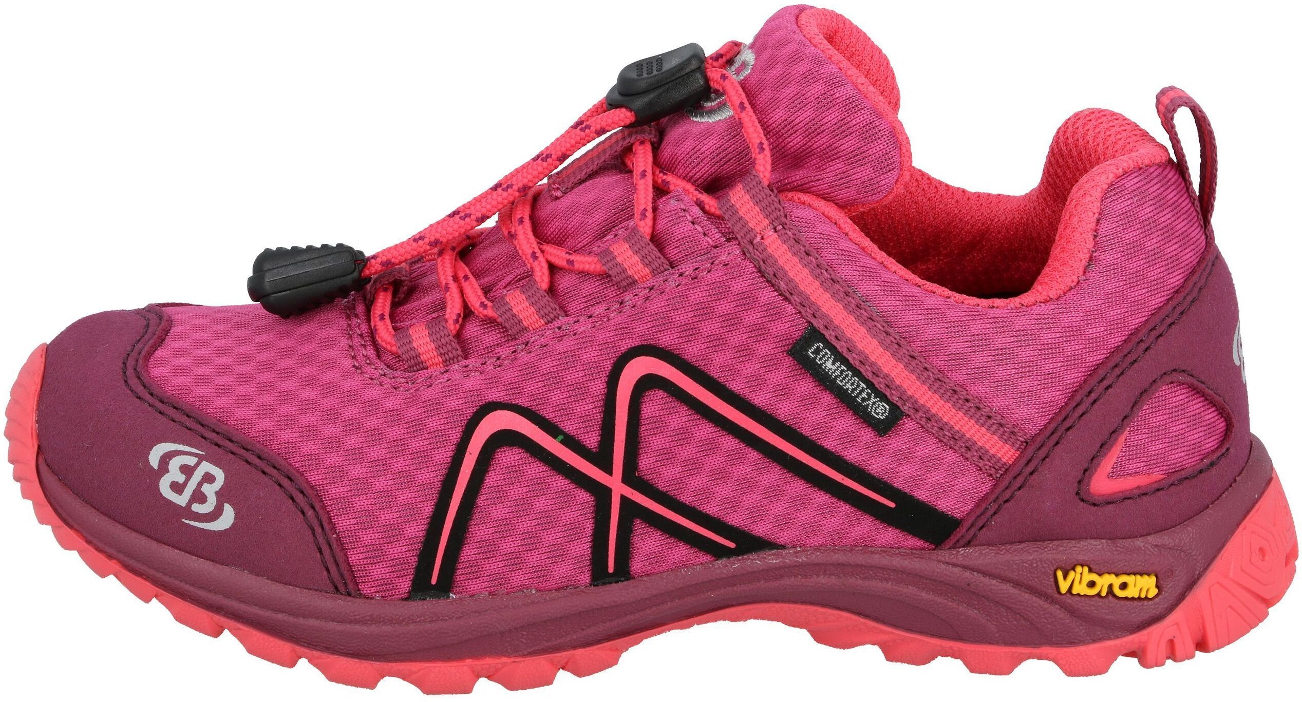 Outdoorschuh BRÜTTING "Outdoorschuh Guide", Gr. 25, lila, Synthetik, Schuhe Outdoorschuh lila 25