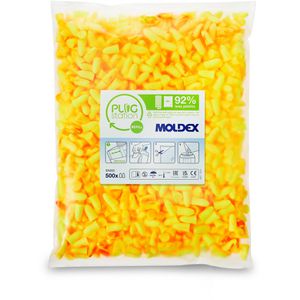 Moldex Ohrstöpsel MelLows Refill Pack, 7660, SNR 21 dB, zum Arbeiten, 500 Paar