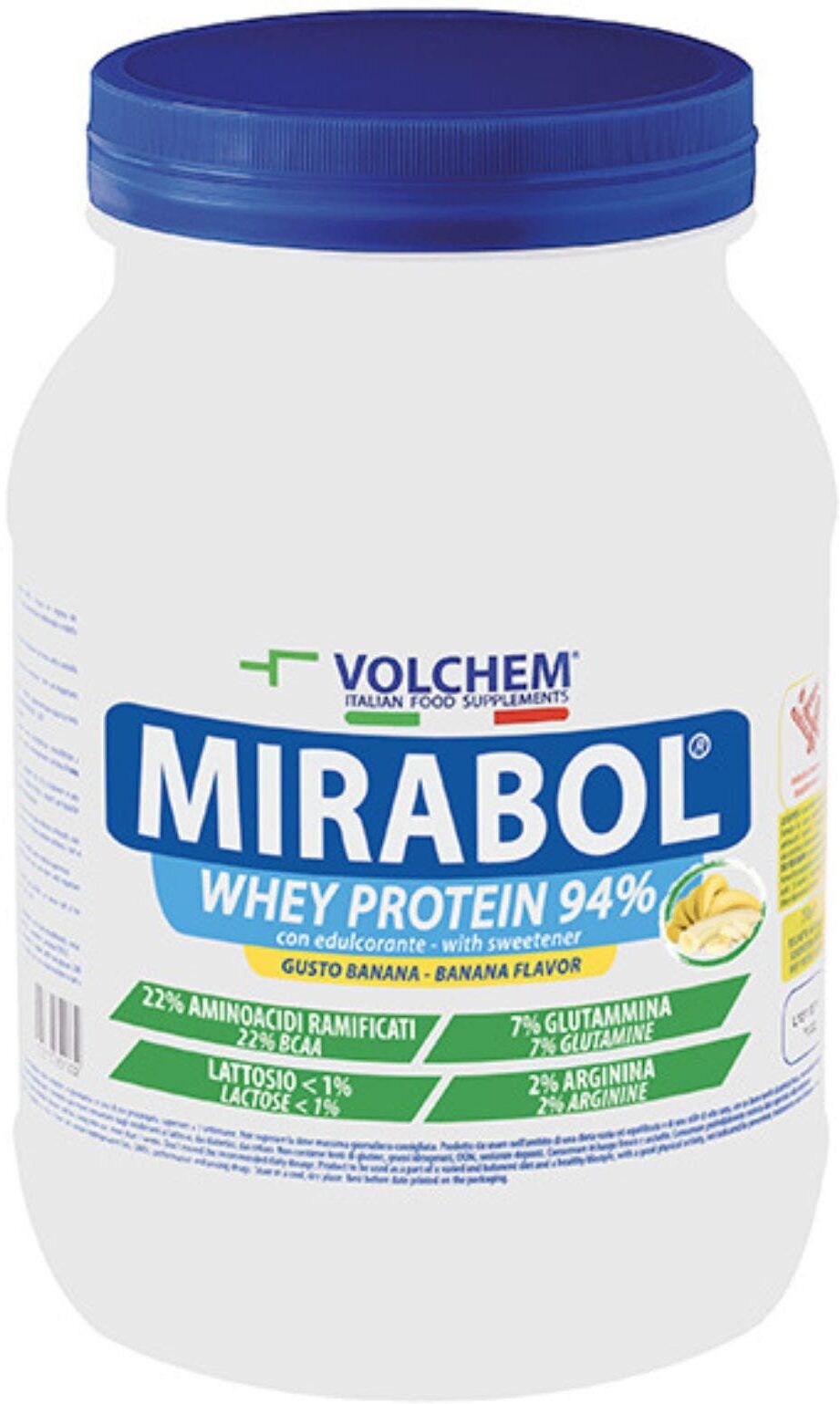 VOLCHEM Mirabol Whey Protein 94% 750 Grammi 