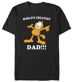 Men's Big & Tall Celebrate Dads Tops & Tees by Mad Engine in Black (Size 3XLT)