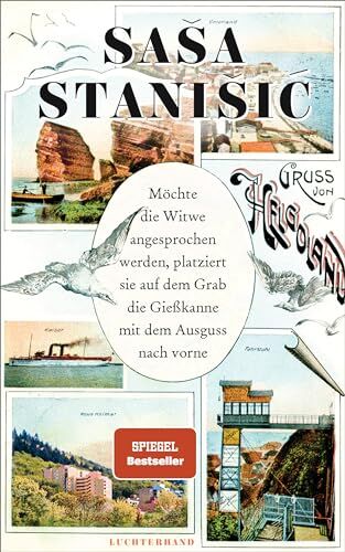 Saša Stanišić - Möchte die Witwe angesprochen werden, platziert sie auf dem Grab die Gießkanne mit dem Ausguss nach vorne - Preis vom 10.10.2026 11:48:34 h