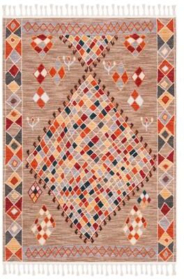 SAFAVIEH Farmhouse Marnie Boho Tribal Polyester Rug