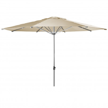 Doppler ALU EXPERT Teleskop-Sonnenschirm 4 m - großer Garten-Sonnenschirm: Muster des Stoffes - 820
