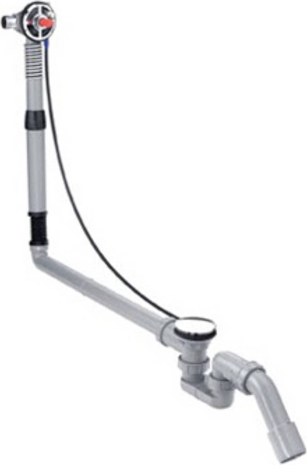 Hansgrohe Exafill S afvoer- en overloopset voor speciale badkuipen