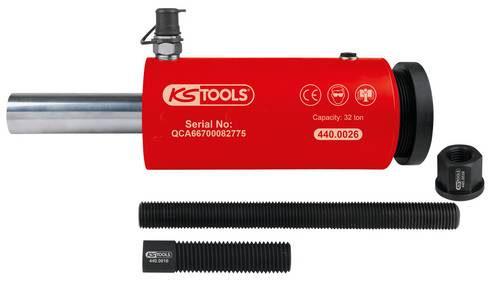 KS Tools Druck- und Zug-Hydraulikzylinder-Satz, 32t, 6-tlg 440.0025