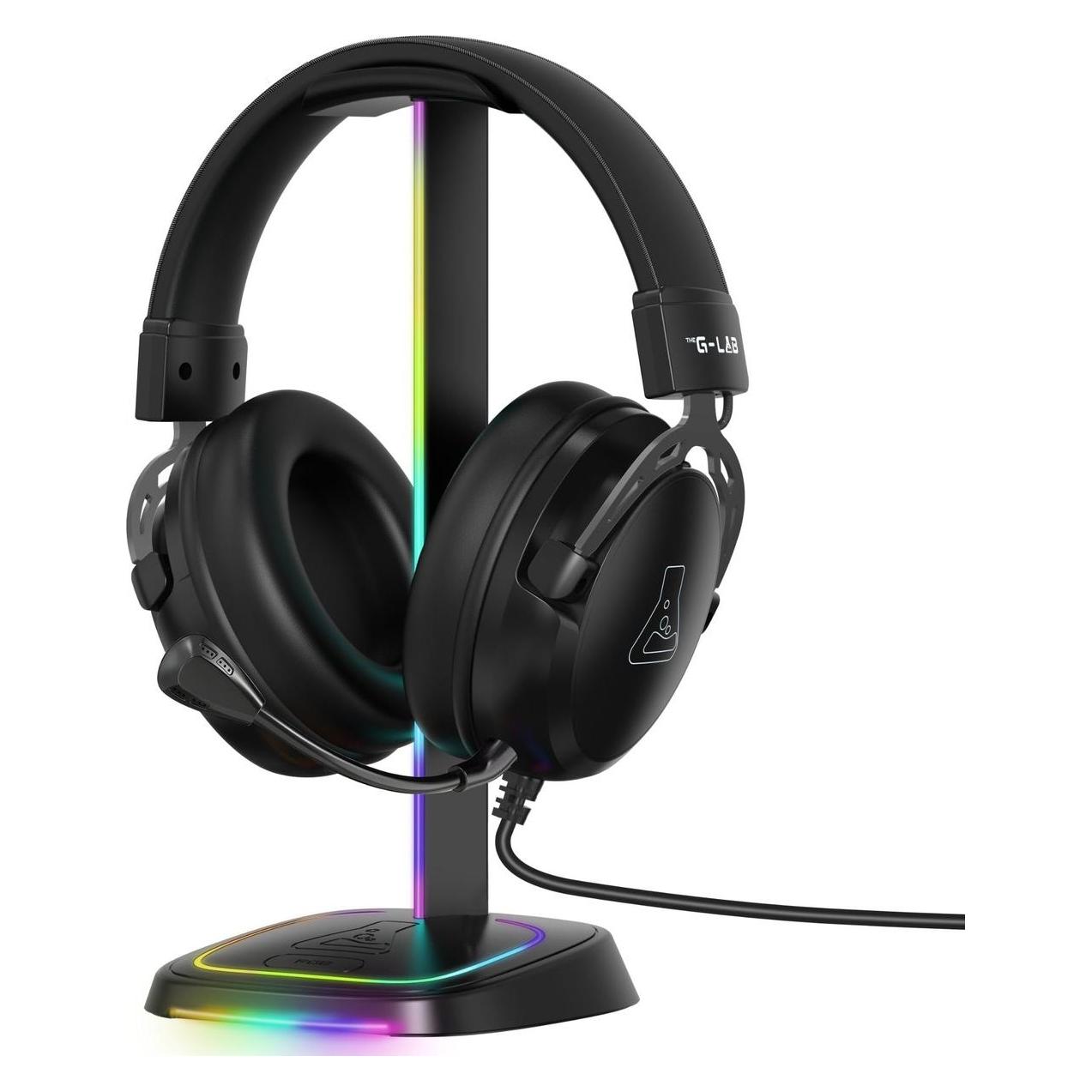 The G-Lab Kopfhörer (NC, Kabelgebunden) (PERGLAK-STAND-NEON-RGB)
