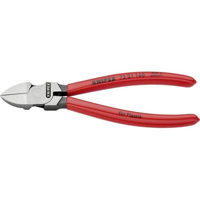 Knipex 72 01 160 Werkstatt Kunststoffseitenschneider ohne Facette 160mm