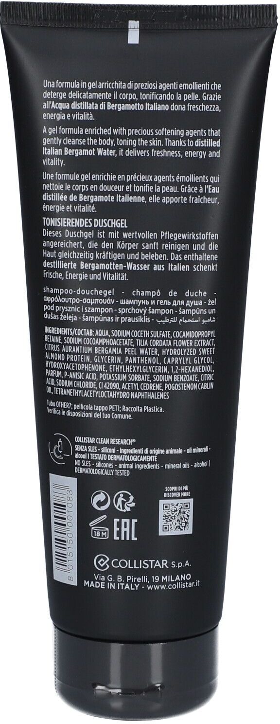 Collistar Tonifying Showergel 250ml 250 ml Duschgel