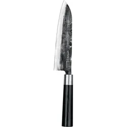 Samura SUPER 5 Santoku, Küchenmesser, Schwarz