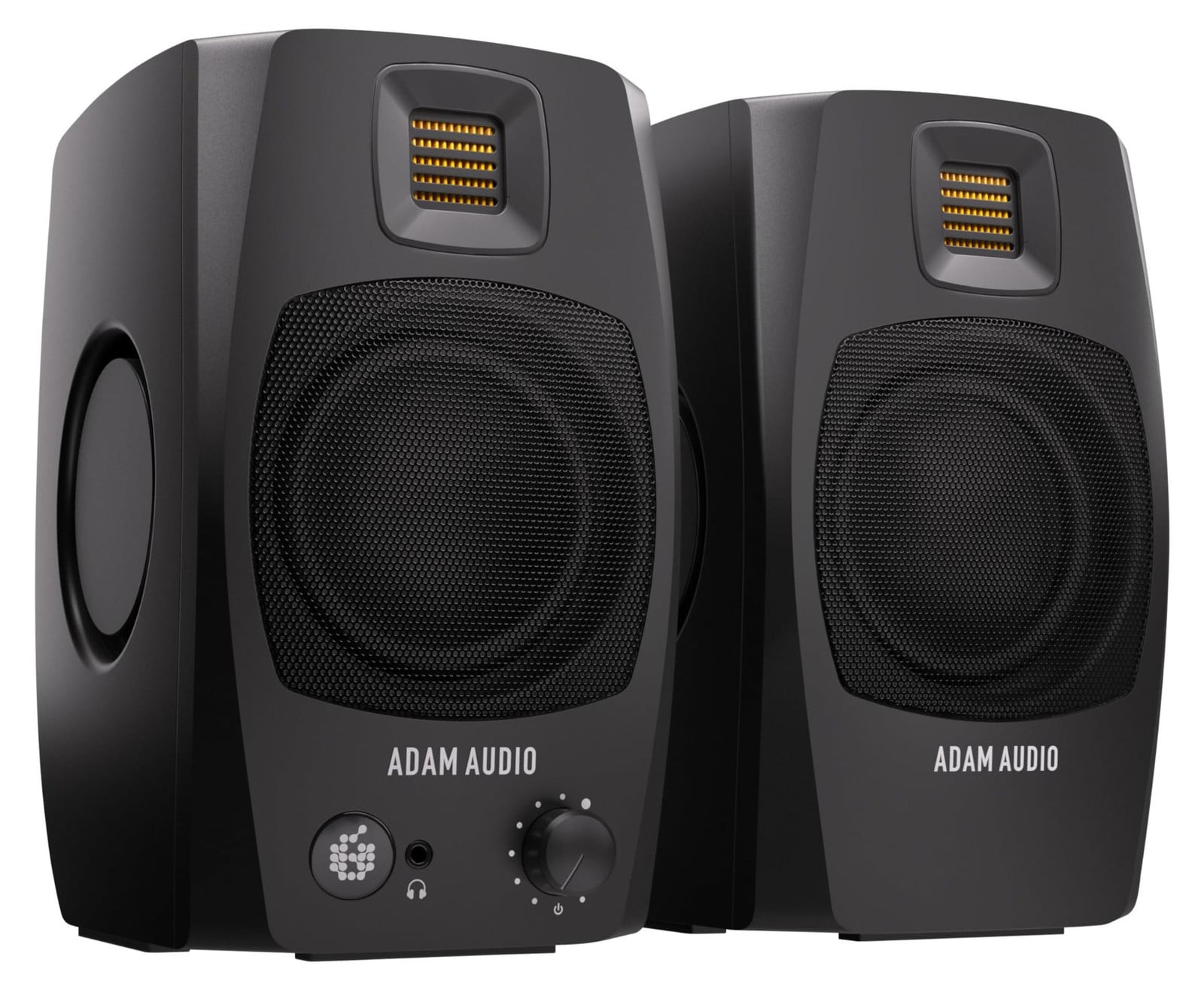 Adam Audio D3V zwart - Set van twee studiomonitors