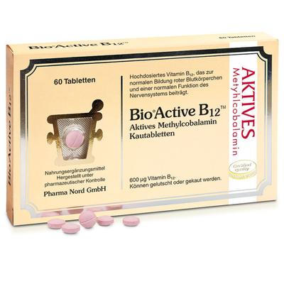 BIO Active B12 Kautabletten 60 St