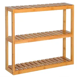 Helloshop26 - Freistehendes Bambusregal Badezimmermöbel 19_0000589
