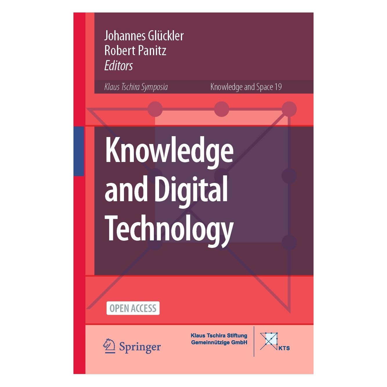 Springer Knowledge and Digital Technology (Englisch, Hardcover, Johannes Glückler, Robert Panitz) (9783031391002)