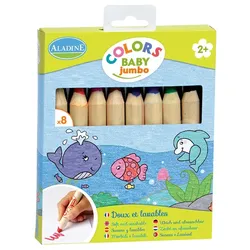 Aladine - 8 Jumbo Malstifte