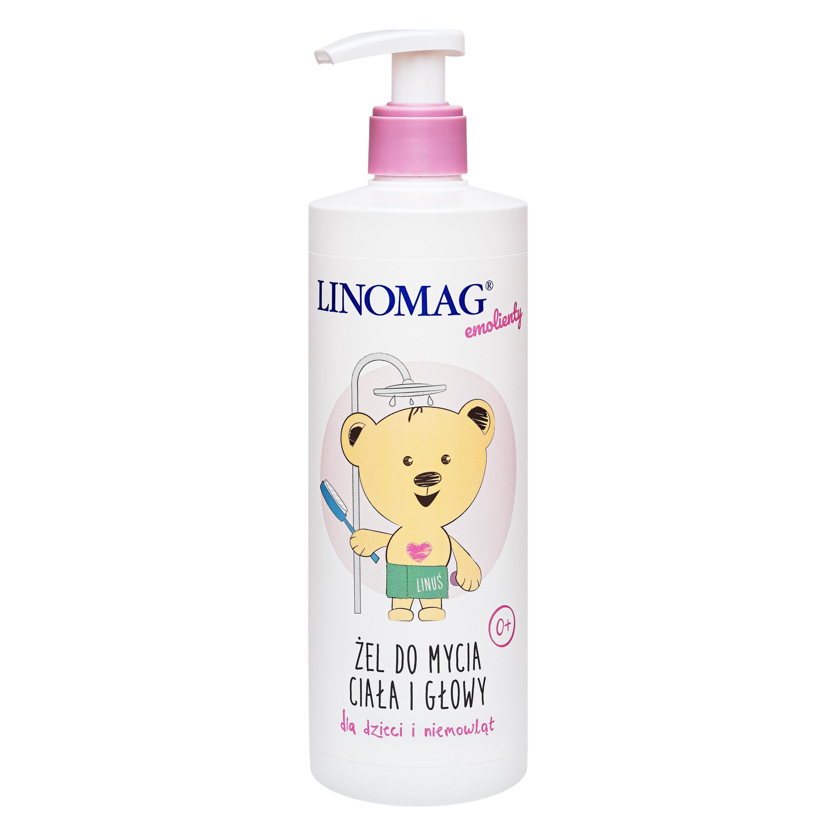Linomag Körper- und Kopfwaschgel für Kinder und Babys, 400 ml (LI0039)