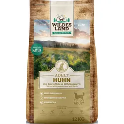 Wildes Land Huhn Hundetrockenfutter WL Huhn 12kg Hundetrockenfutter