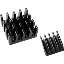 RPI COOL 2 BK - Raspberry Pi - Kühlsatz, 2-teilig, schwarz