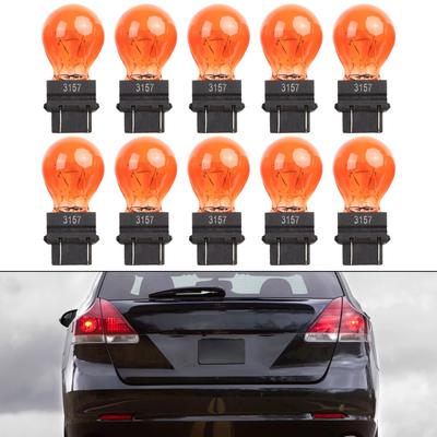 Smart Shopping Spot Quartz Glass Clear And Amber Tail Signal Brake Light Bulbs, Automotive Brake Light Accessories c