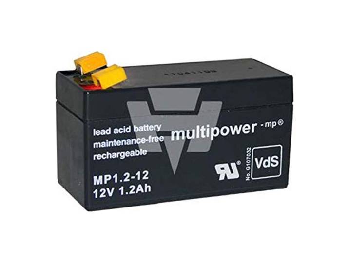 Hückmann Multipower loodaccu 123578 MP1,2-12 Pb12V/1,2Ah accu 4260476411007