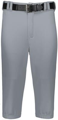 Russell Athletic R12LGM Solid Diamond Series Baseball Knicker 2.0 in Grey size Medium   Polyester