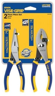 Irwin Vise-Grip 2 pc. Alloy Steel Professional Pliers Set 6 in. - 1 x 5.25 x 9.4