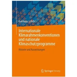 Internationale Klimarahmenkonventionen und nationale Klimaschutzprogramme, Fachbücher von Karl Heinz Lillich