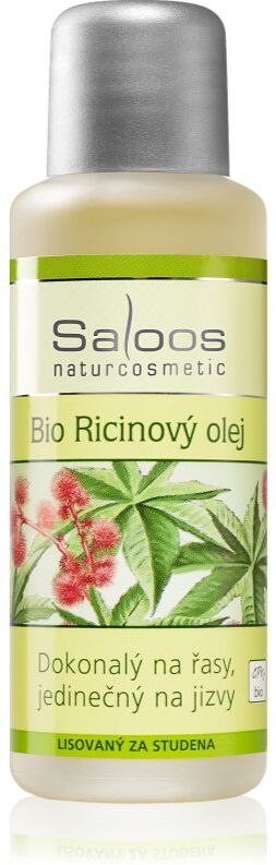 Saloos Cold Pressed Oils Bio Castor huile de ricin visage et corps 50 ml