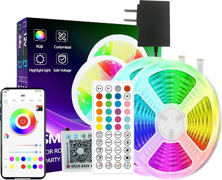 INF RGB LED Strip Licht Kit 15m met 44-toetsen afstandsbediening