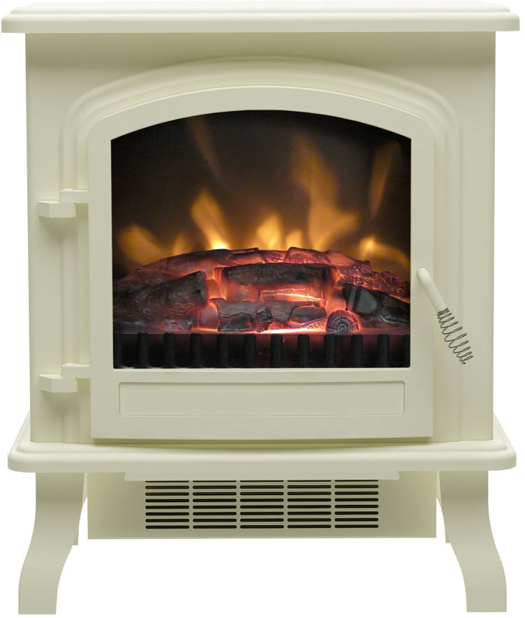 Flare Colman Freestanding Electric Stove Cream 134.11cm H X 113.03cm W X 69.09cm D